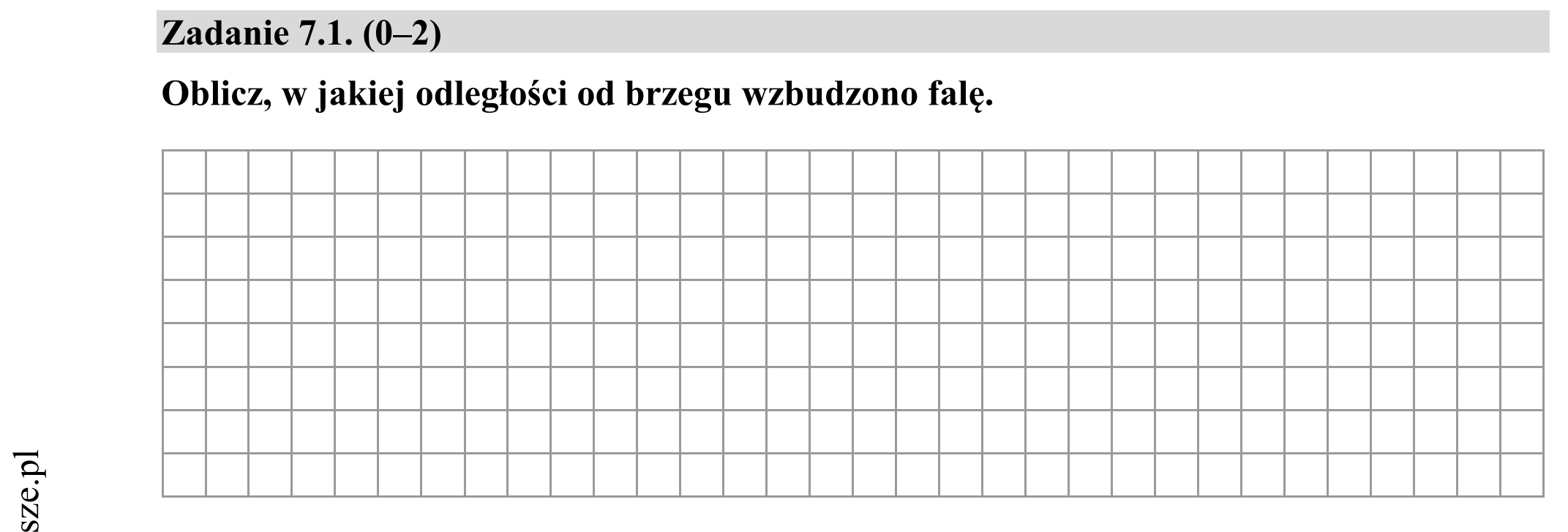 Matura dodatkowa, czerwiec 2017, zadanie 7.1