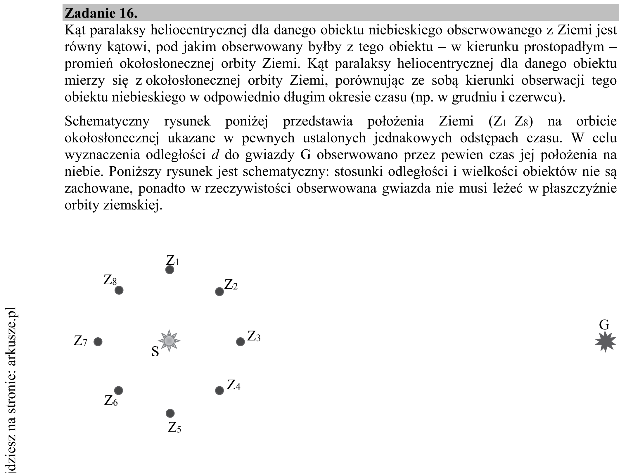 Matura dodatkowa, czerwiec 2018, wstęp zadania 16