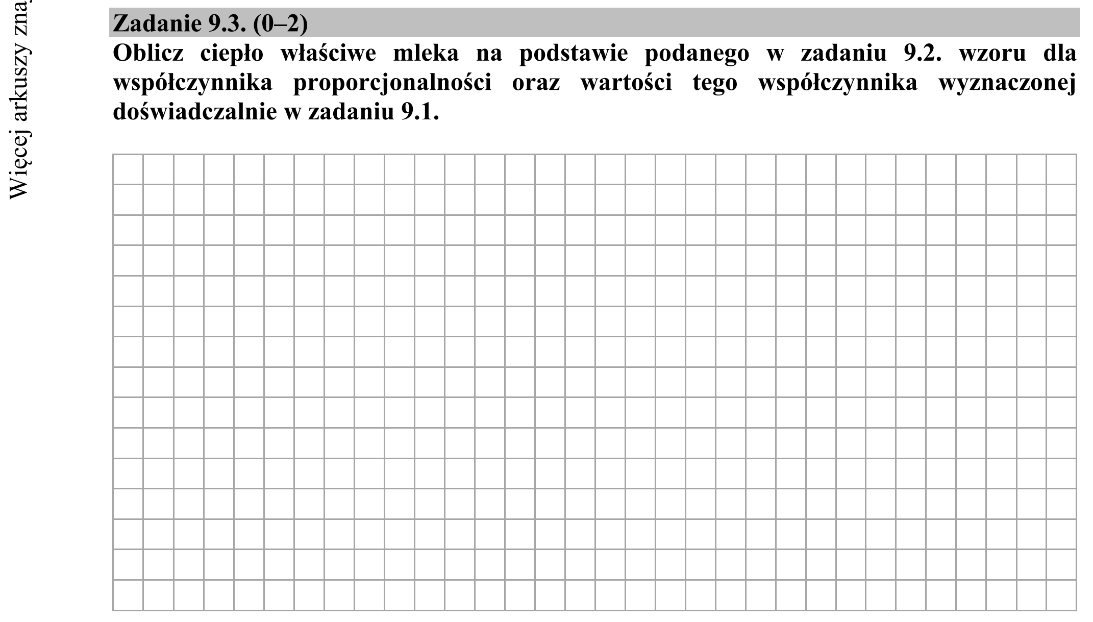 Matura dodatkowa, czerwiec 2018, zadanie 9.3