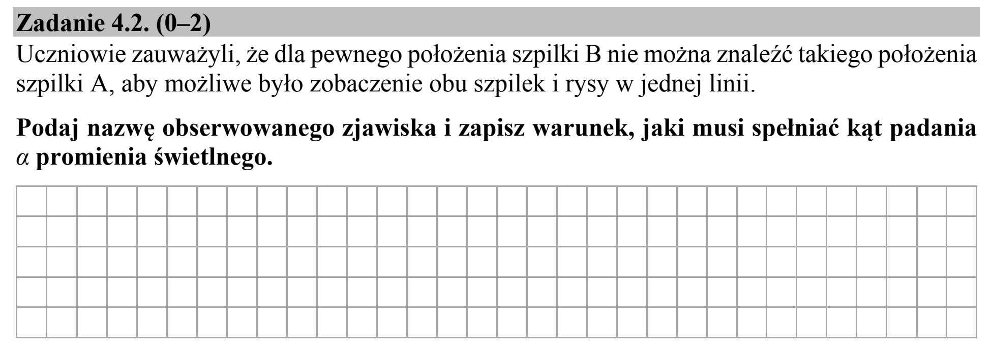 Matura dodatkowa, czerwiec 2019, zadanie 4.2
