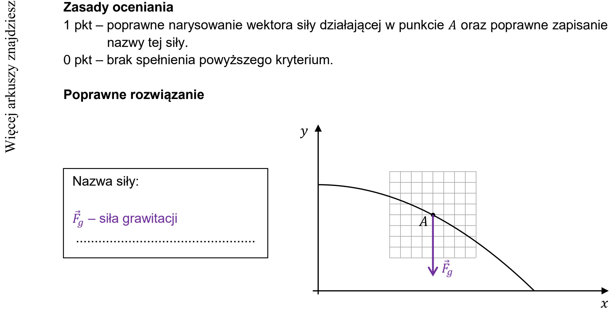 Matura dodatkowa, czerwiec 2021, odpowiedź do zadania 1.3