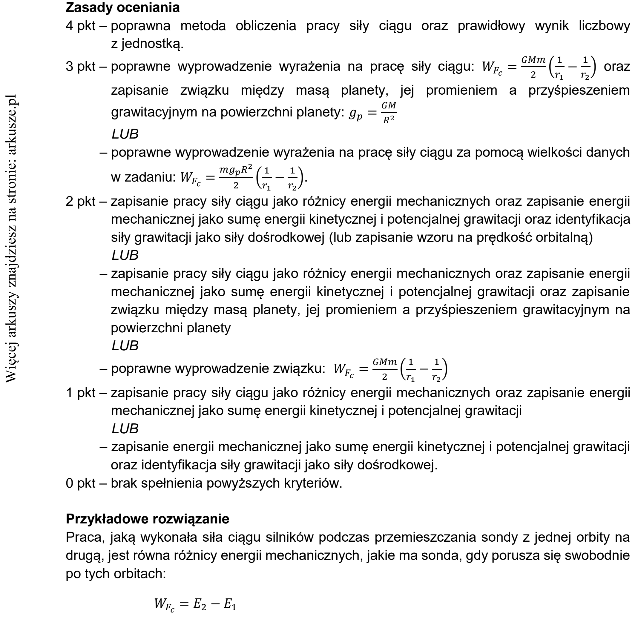 Matura dodatkowa, czerwiec 2021, odpowiedź do zadania 5