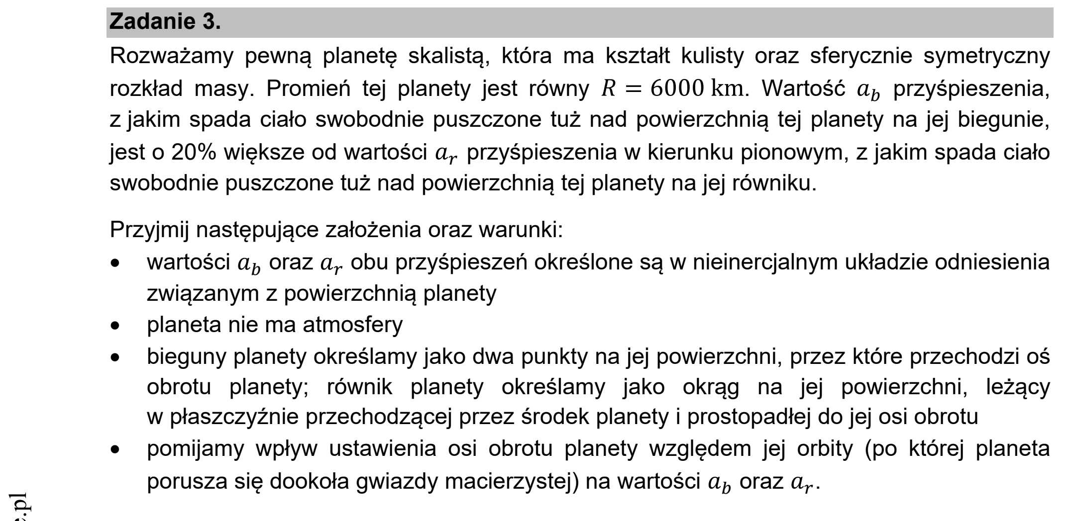 Matura dodatkowa, czerwiec 2021, wstęp zadania 3