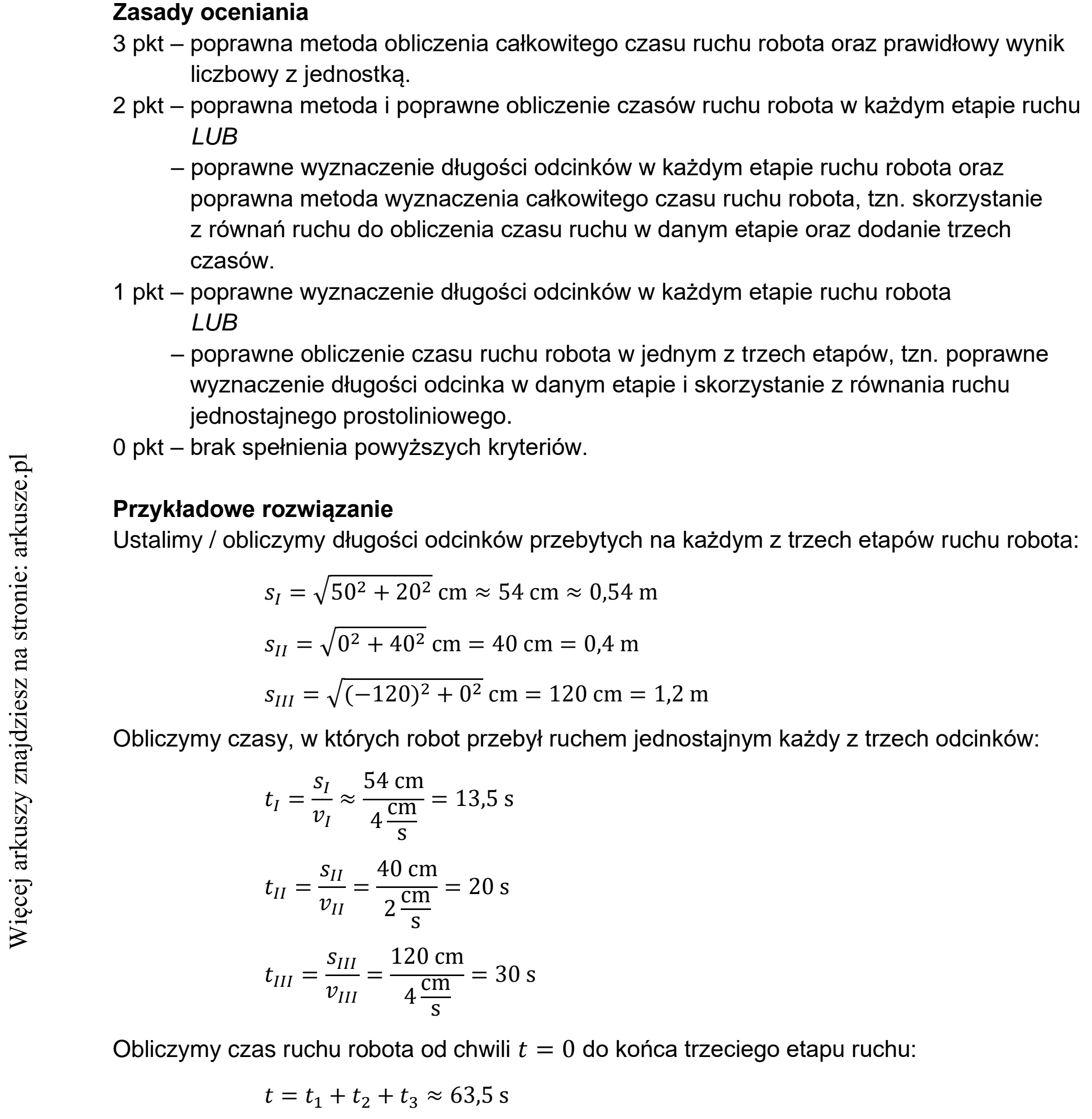 Matura dodatkowa, czerwiec 2022, odpowiedź do zadania 1.2