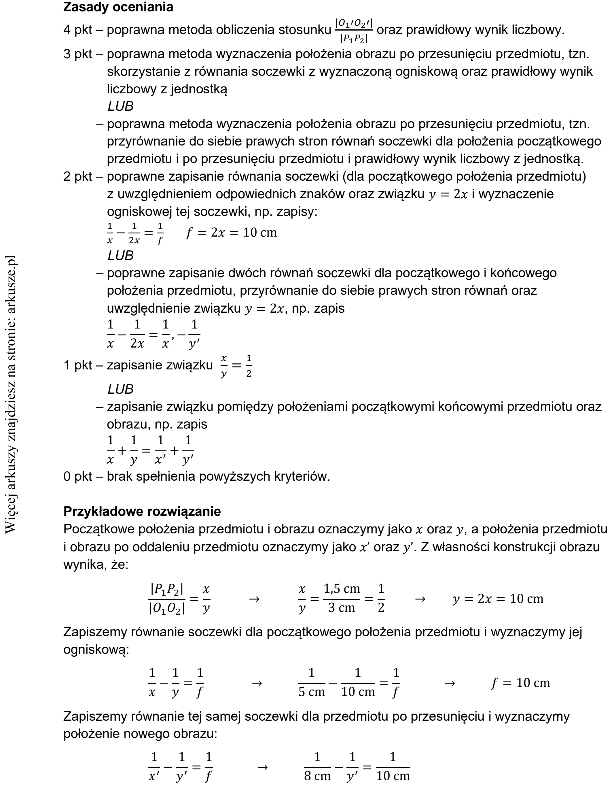 Matura dodatkowa, czerwiec 2022, odpowiedź do zadania 8.3, fragment 1