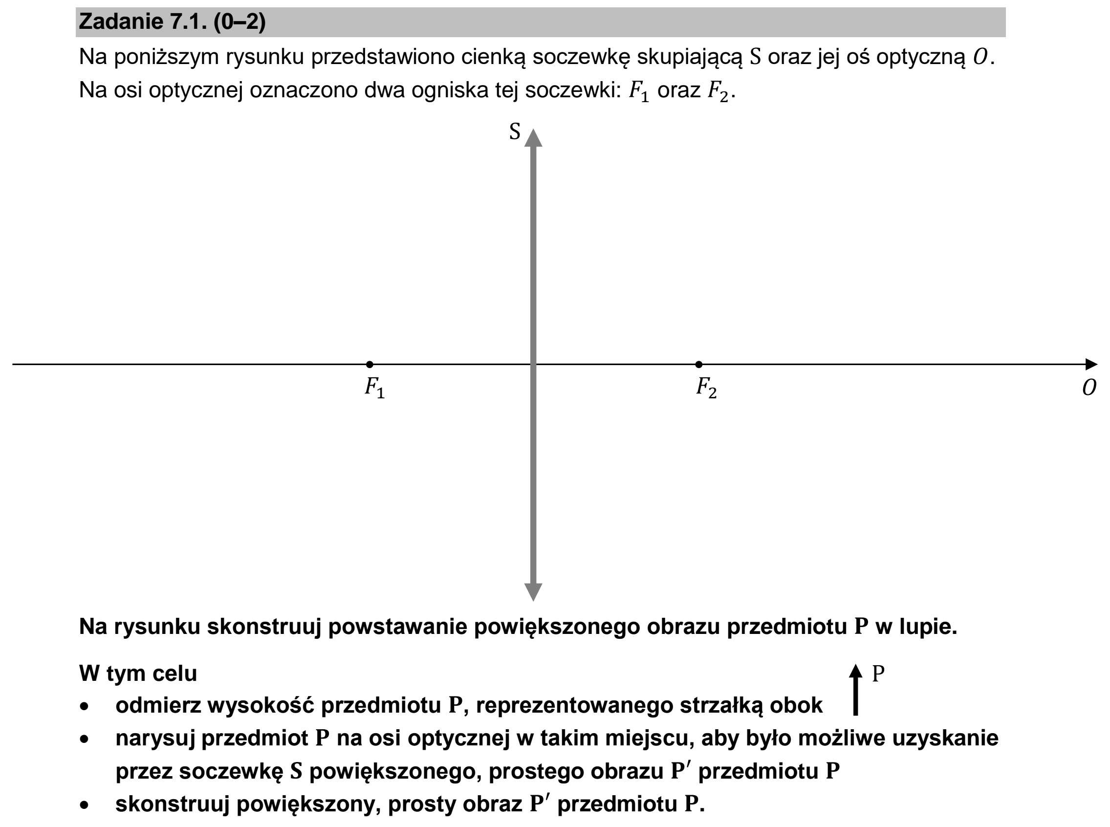 Matura dodatkowa, czerwiec 2023, zadanie 7.1