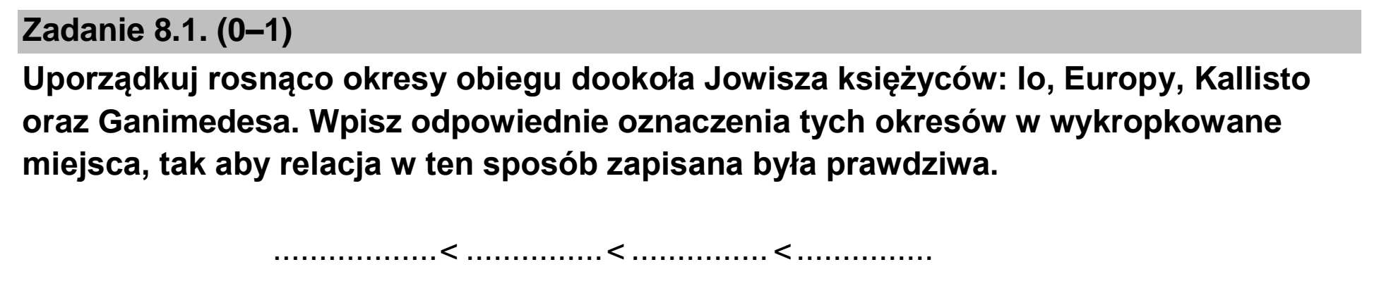 Matura dodatkowa, czerwiec 2023, zadanie 8.1