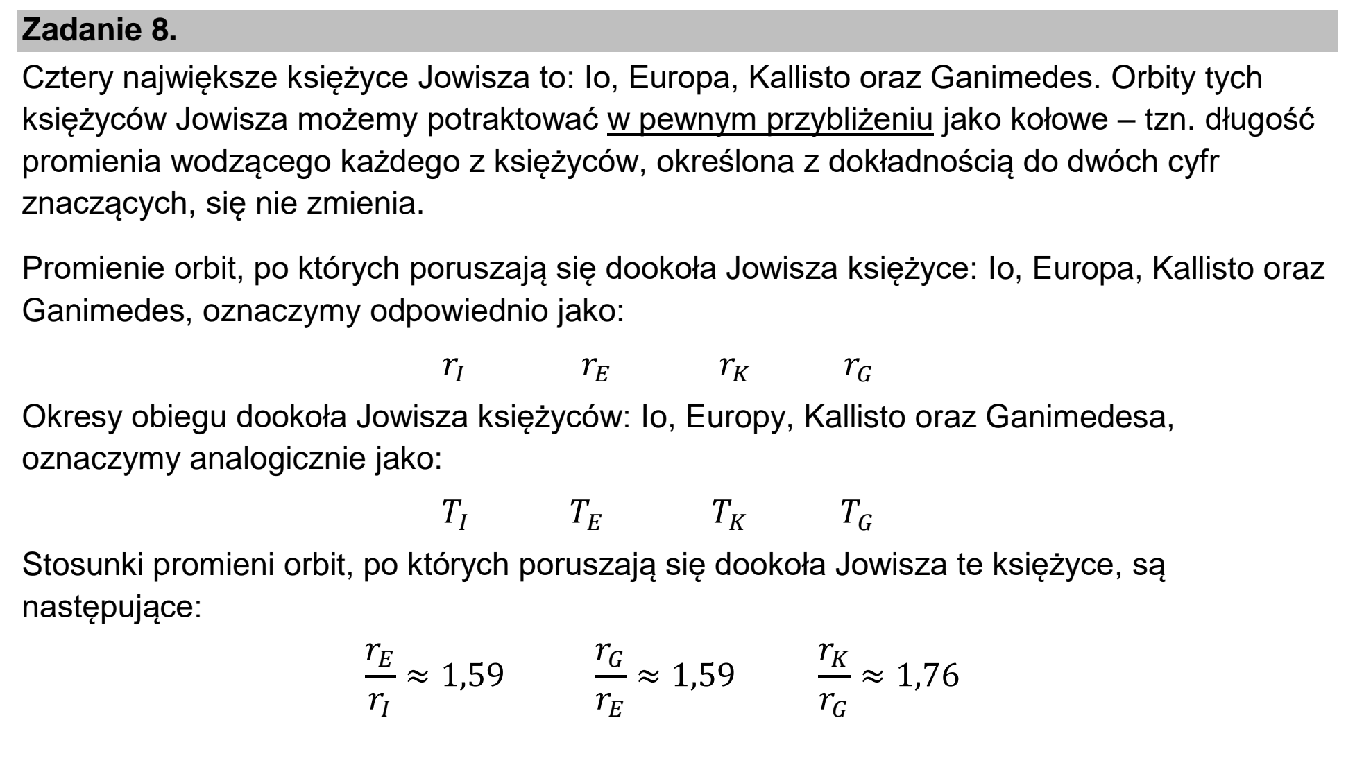 Matura dodatkowa, czerwiec 2023, wstęp zadania 8