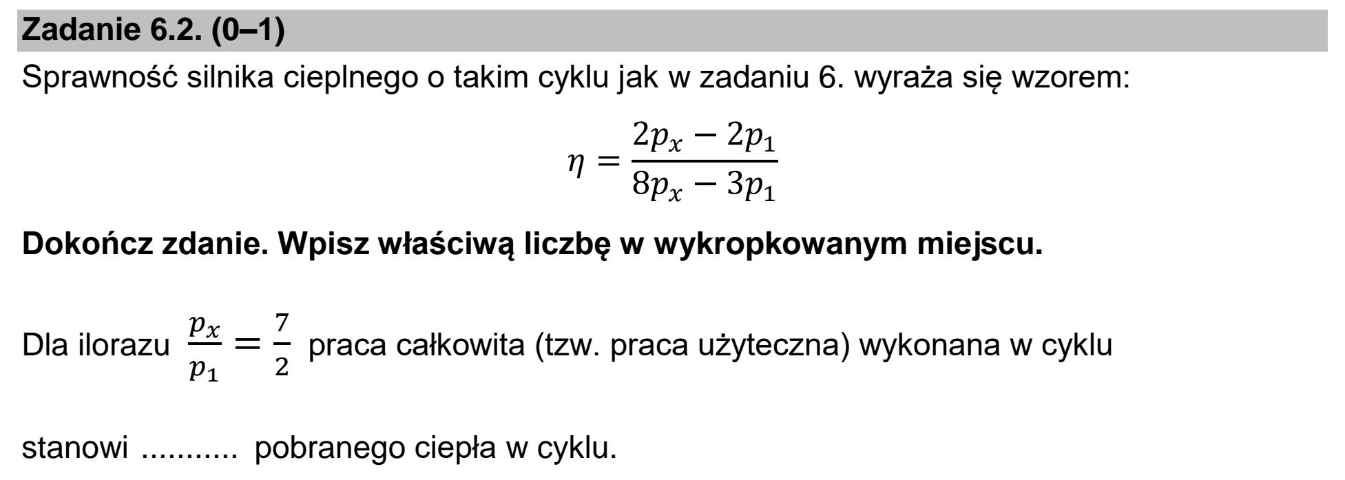 Matura dodatkowa, czerwiec 2024, zadanie 6.2