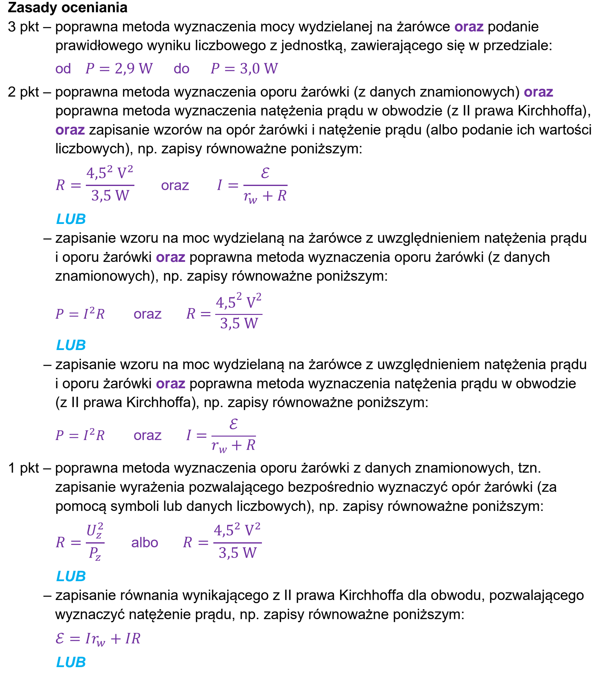 Matura dodatkowa, czerwiec 2025, odpowiedź do zadania 8.1