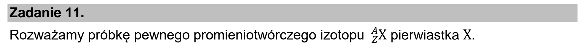 Matura dodatkowa, czerwiec 2025, wstęp zadania 11