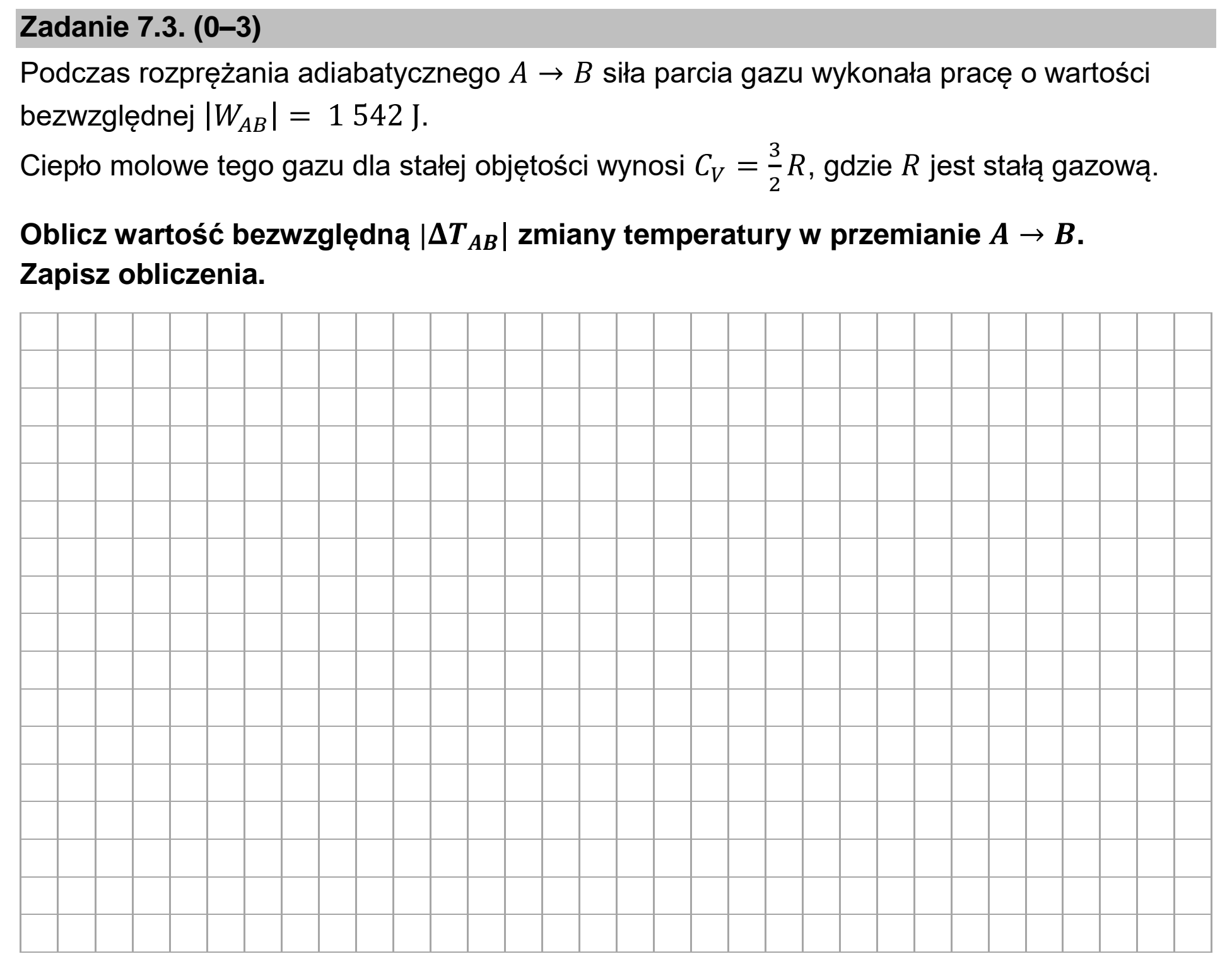 Matura dodatkowa, czerwiec 2025, zadanie 7.3