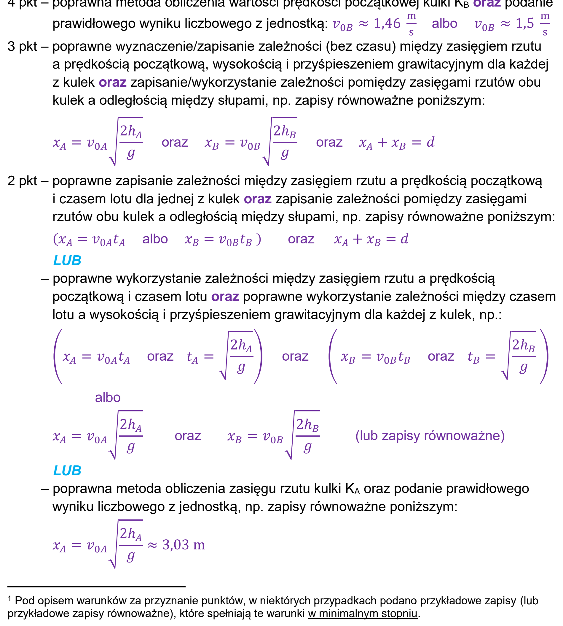 Matura dodatkowa, czerwiec 2026, odpowiedź do zadania 1.2, fragment 1