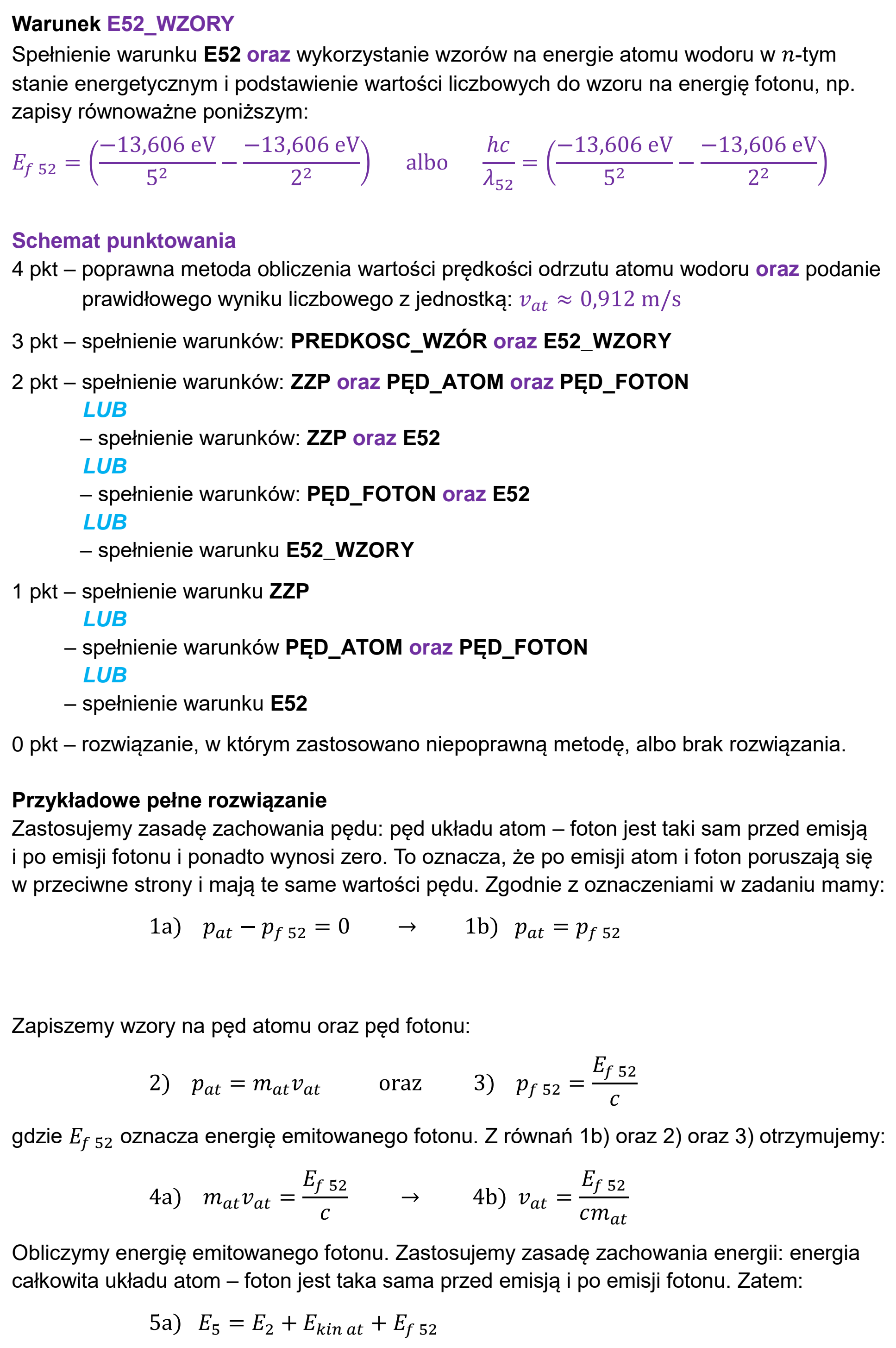 Matura dodatkowa, czerwiec 2026, odpowiedź do zadania 10.2, fragment 2