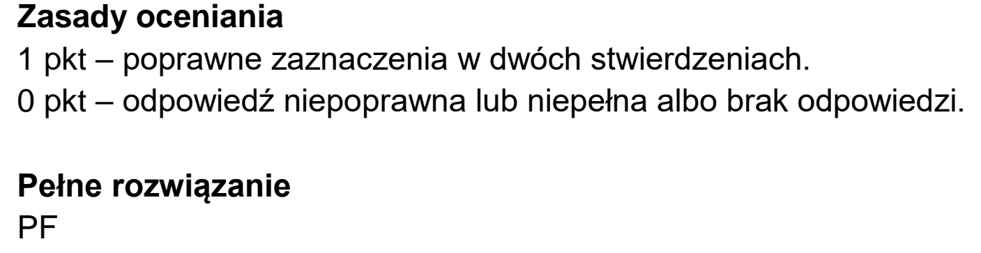 Matura dodatkowa, czerwiec 2026, odpowiedź do zadania 6.1