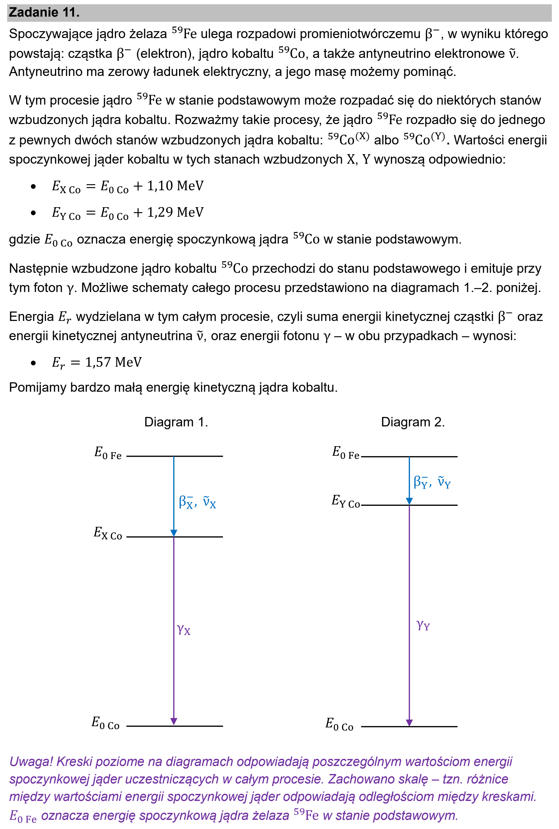 Matura dodatkowa, czerwiec 2026, wstęp zadania 11