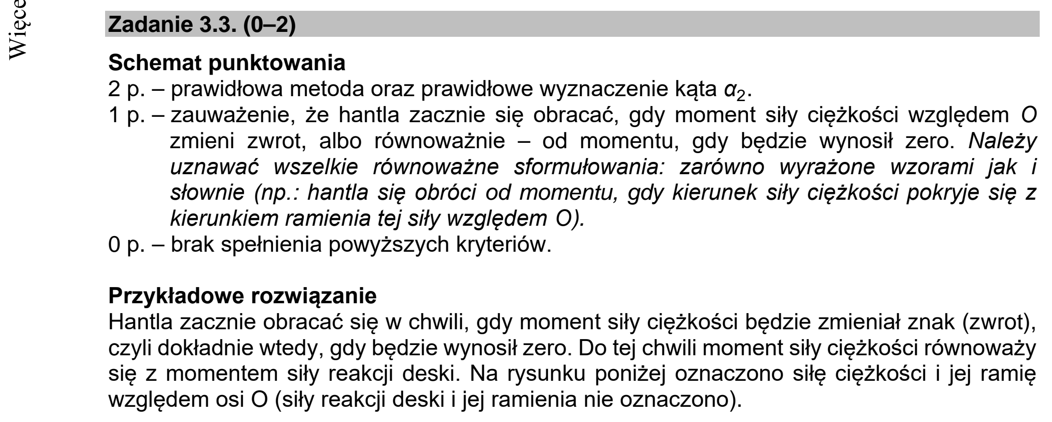 Matura dodatkowa, lipiec 2020, odpowiedź do zadania 3.3