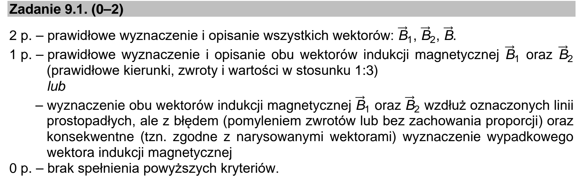 Matura dodatkowa, lipiec 2020, odpowiedź do zadania 9.1, fragment 1