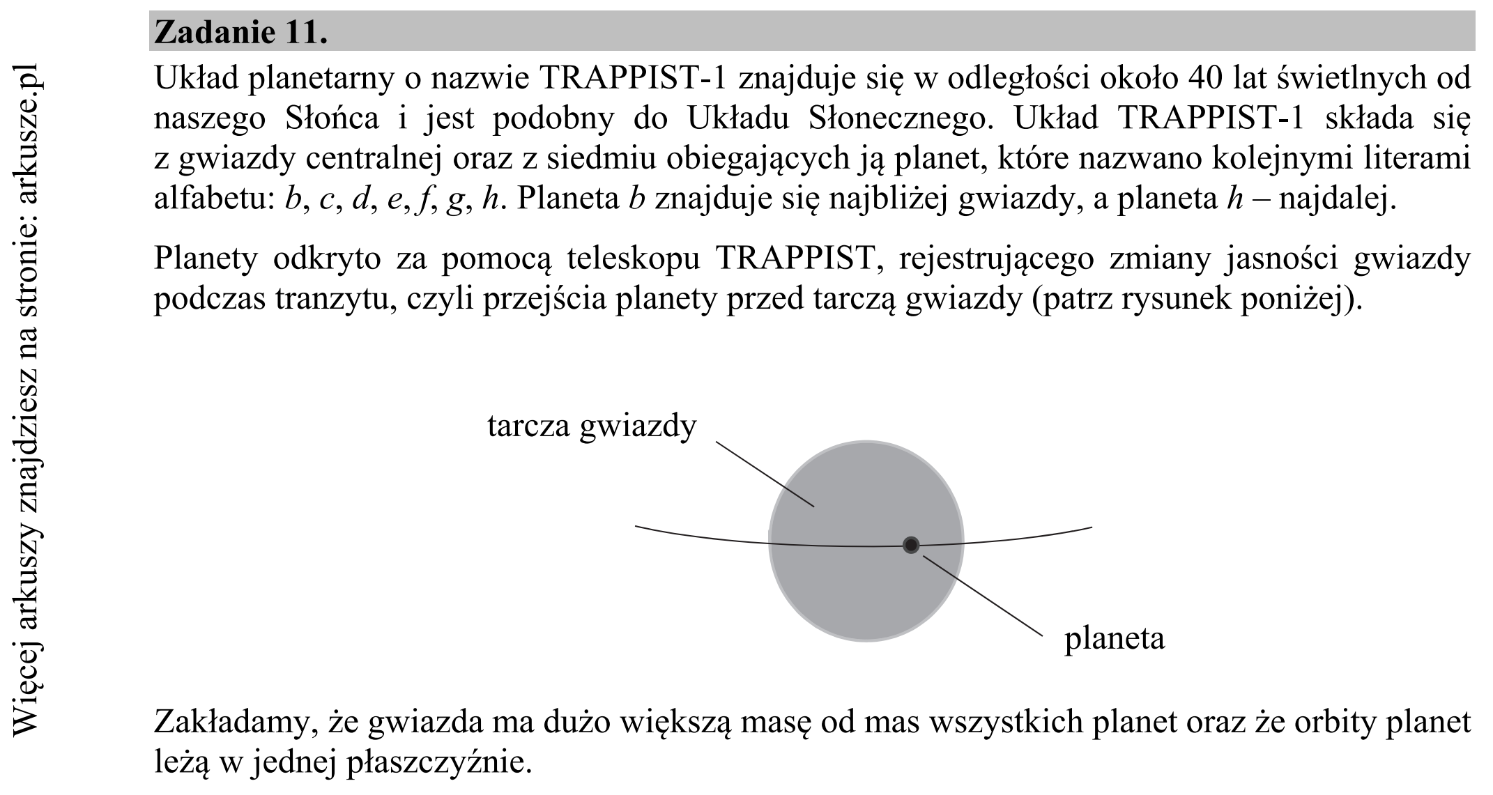 Matura dodatkowa, lipiec 2020, wstęp zadania 11