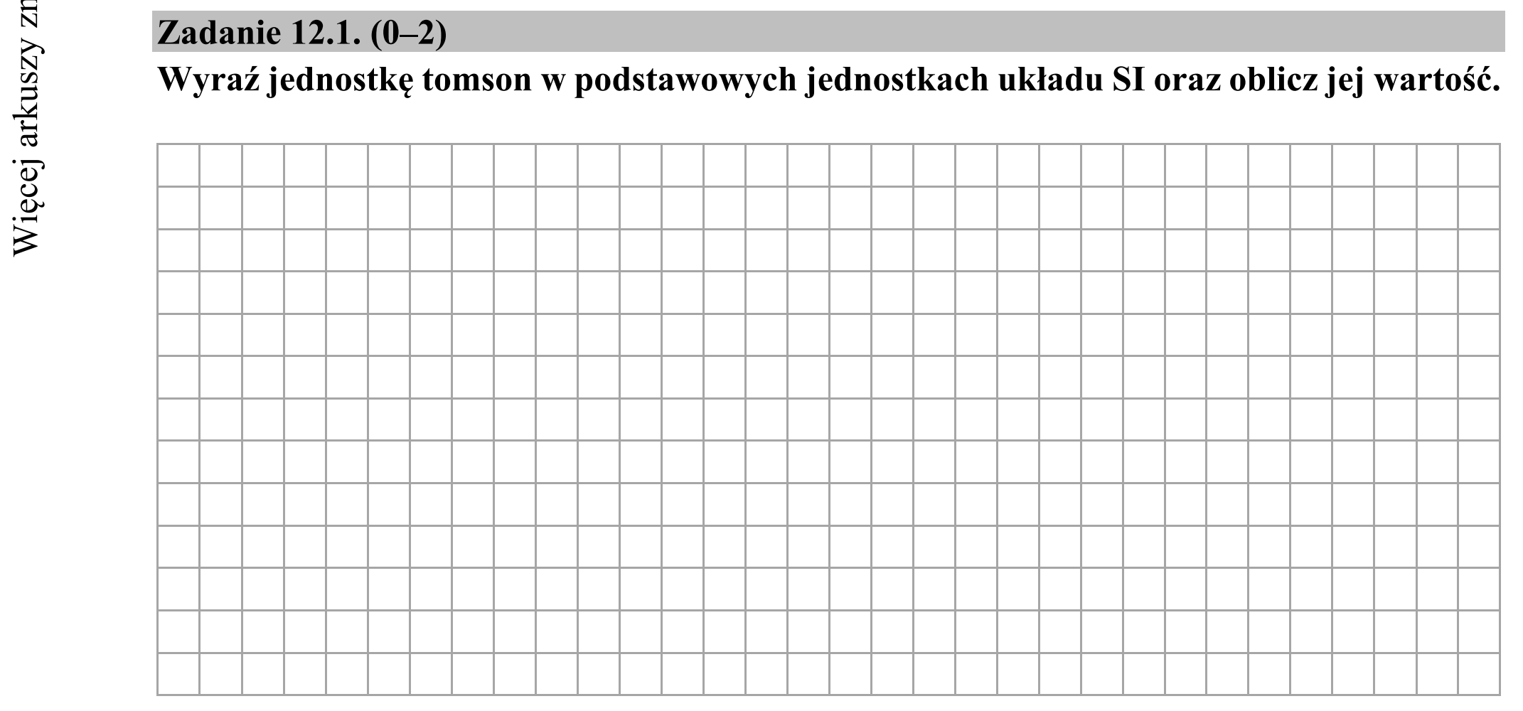 Matura dodatkowa, lipiec 2020, zadanie 12.1
