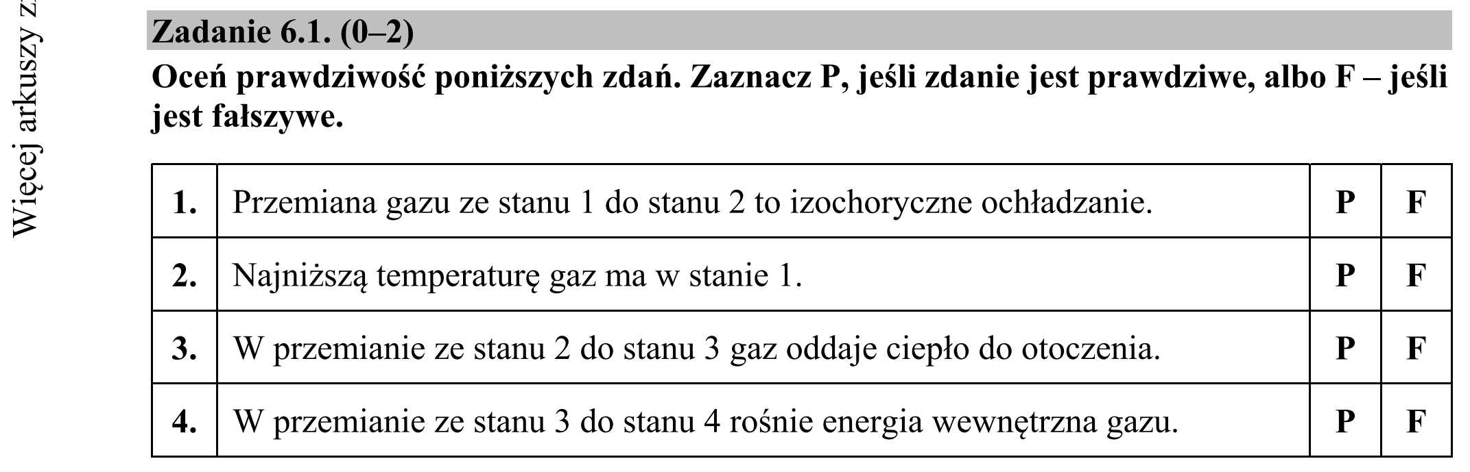 Matura dodatkowa, lipiec 2020, zadanie 6.1