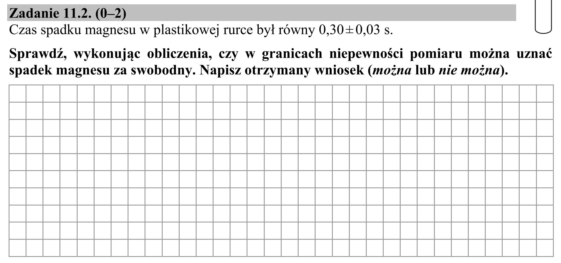 Matura, maj 2015, zadanie 11.2