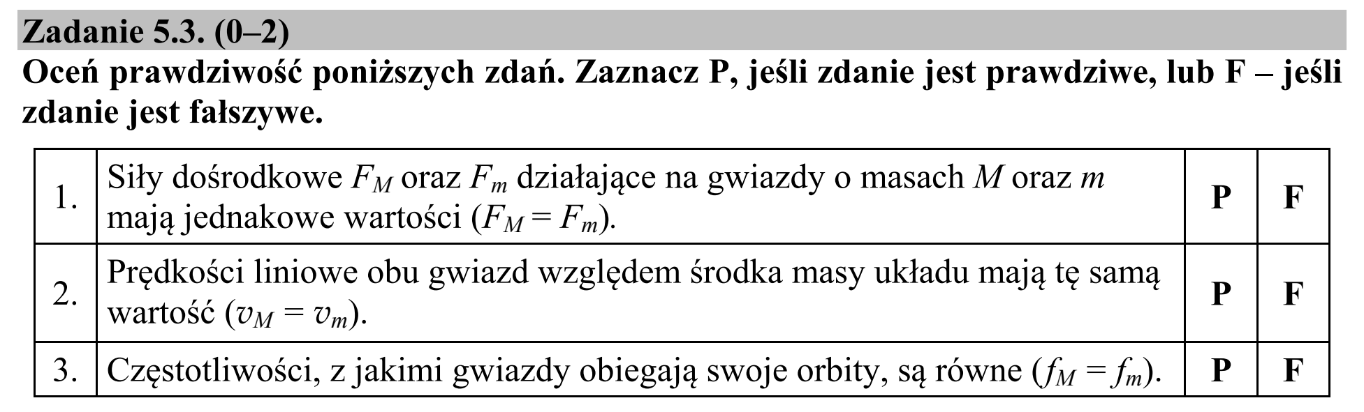 Matura, maj 2015, zadanie 5.3