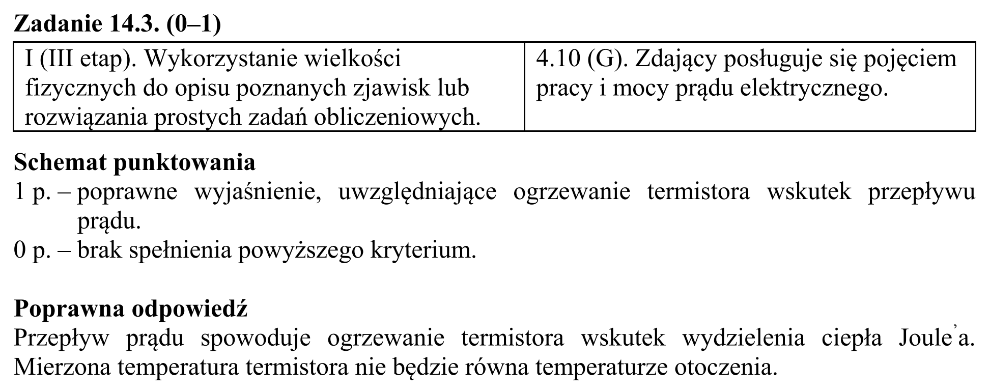 Matura, maj 2016, odpowiedź do zadania 14.3