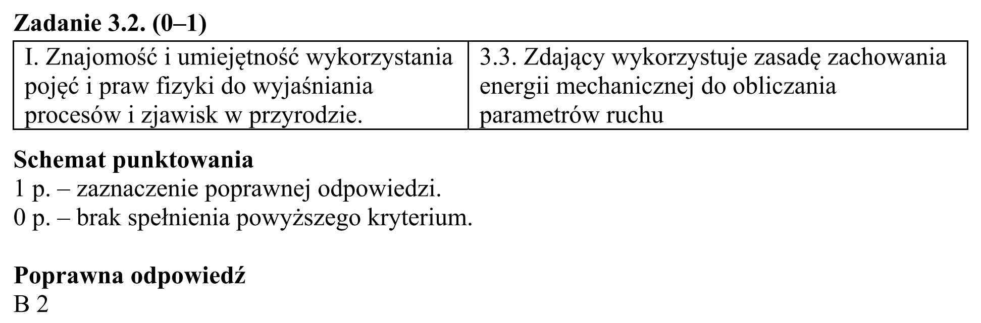 Matura, maj 2016, odpowiedź do zadania 3.2