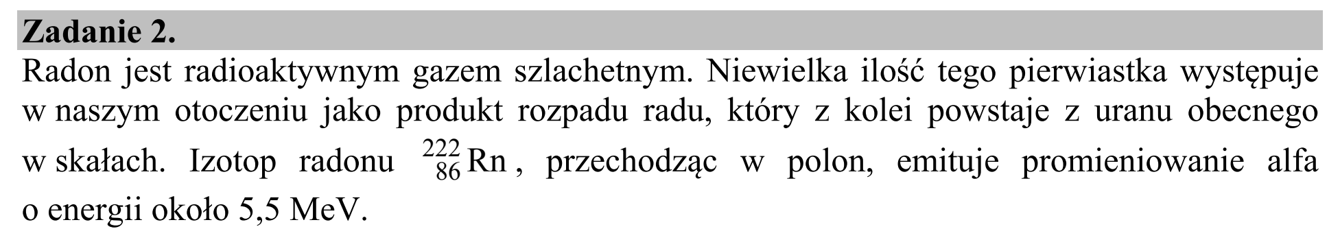 Matura, maj 2016, wstęp zadania 2