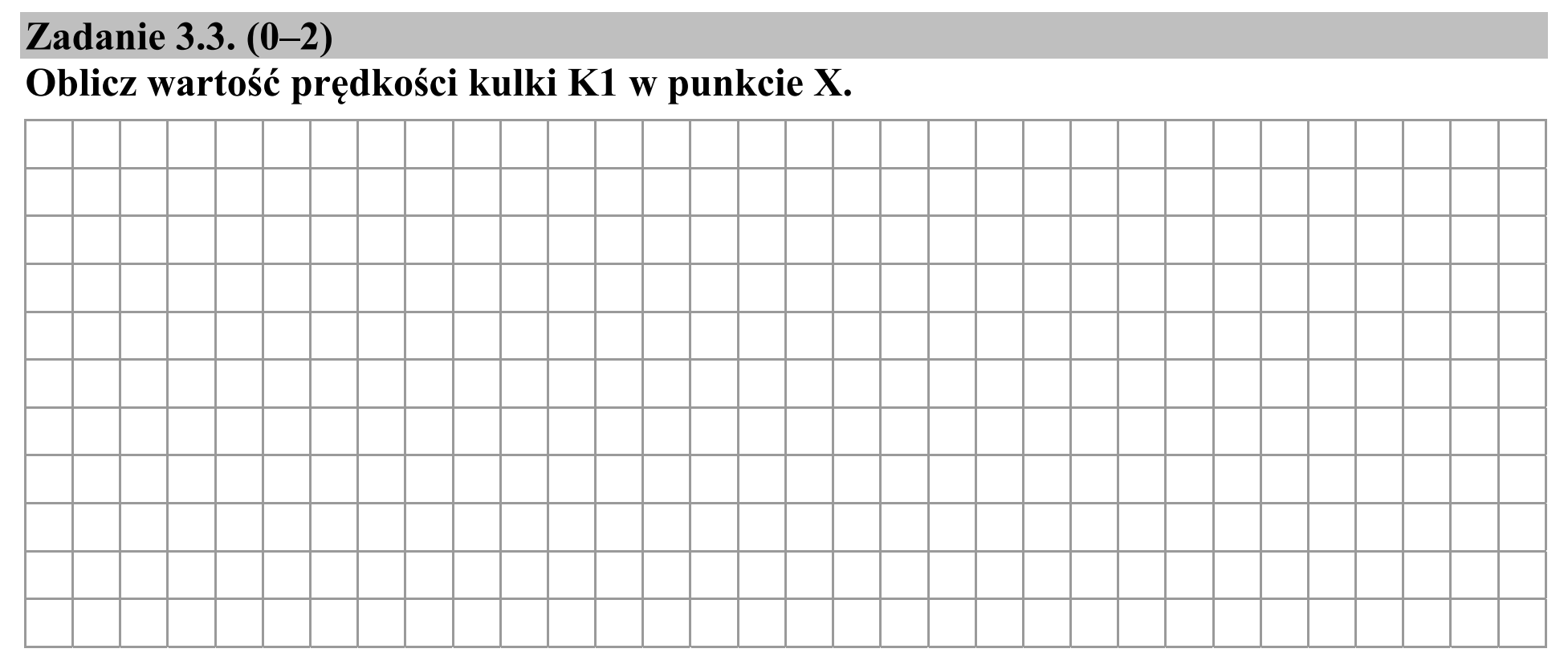 Matura, maj 2016, zadanie 3.3