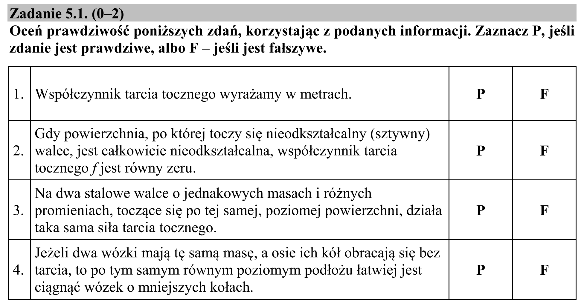 Matura, maj 2016, zadanie 5.1