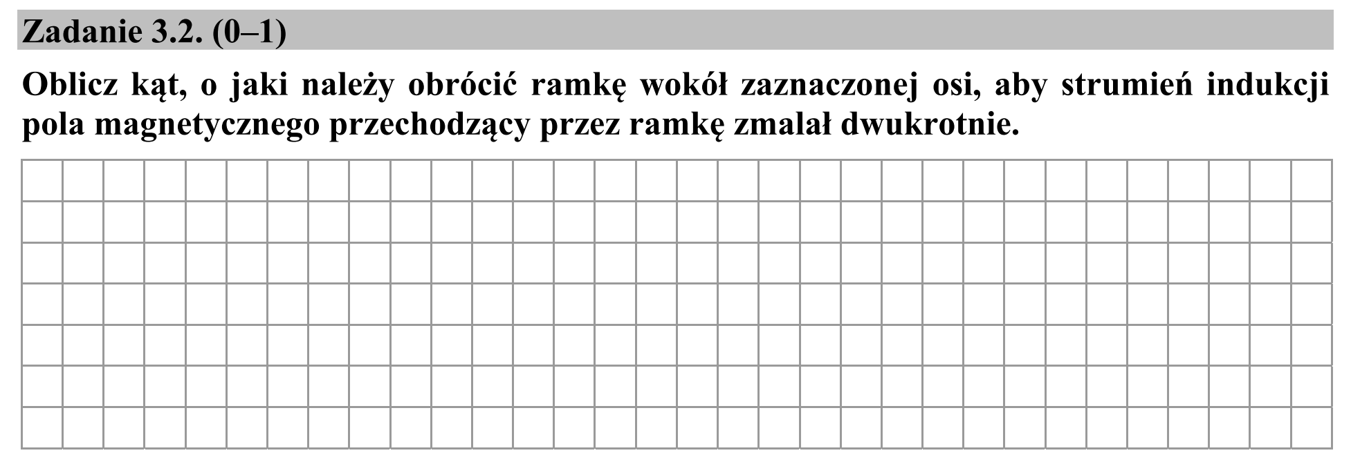 Matura, maj 2017, zadanie 3.2