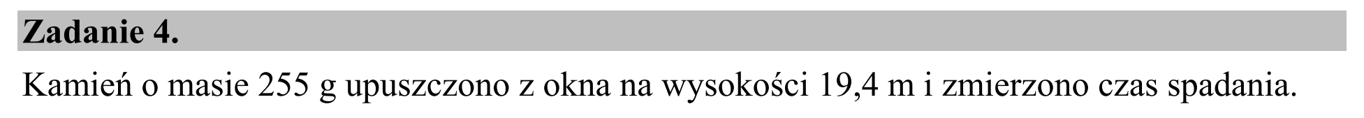 Matura, maj 2017, wstęp zadania 4