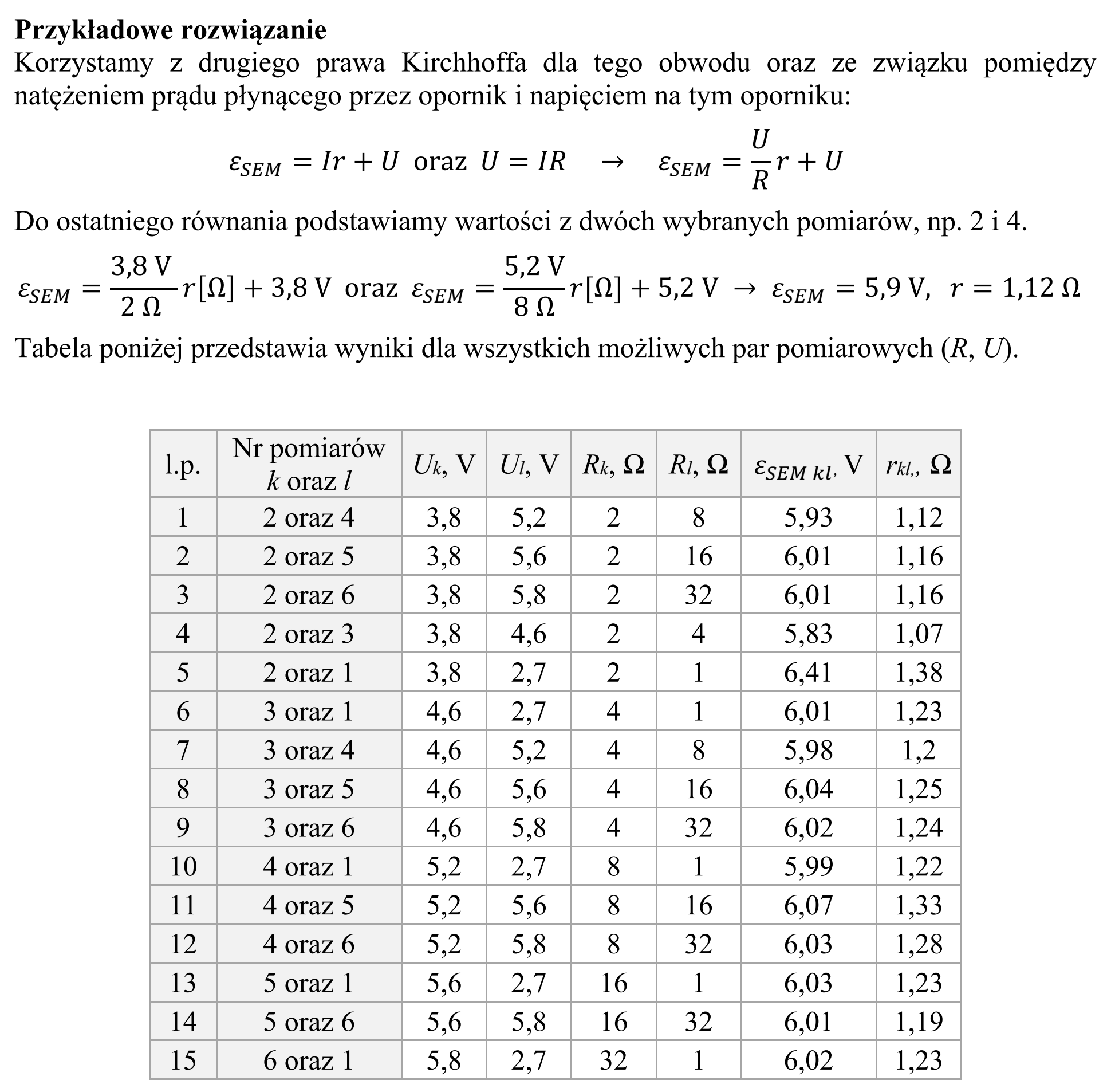 Matura, maj 2018, odpowiedź do zadania 10.3, fragment 2