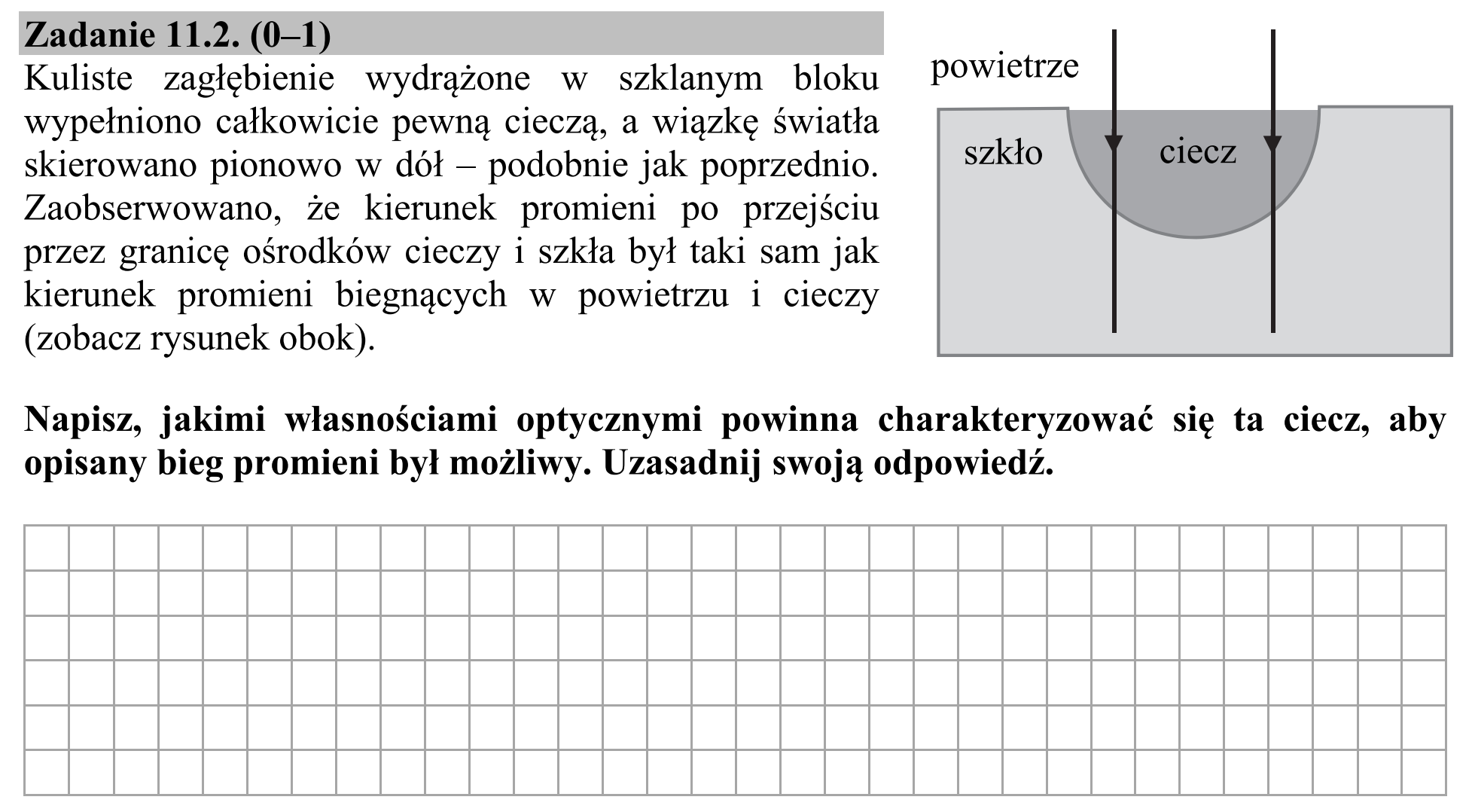 Matura, maj 2018, zadanie 11.2