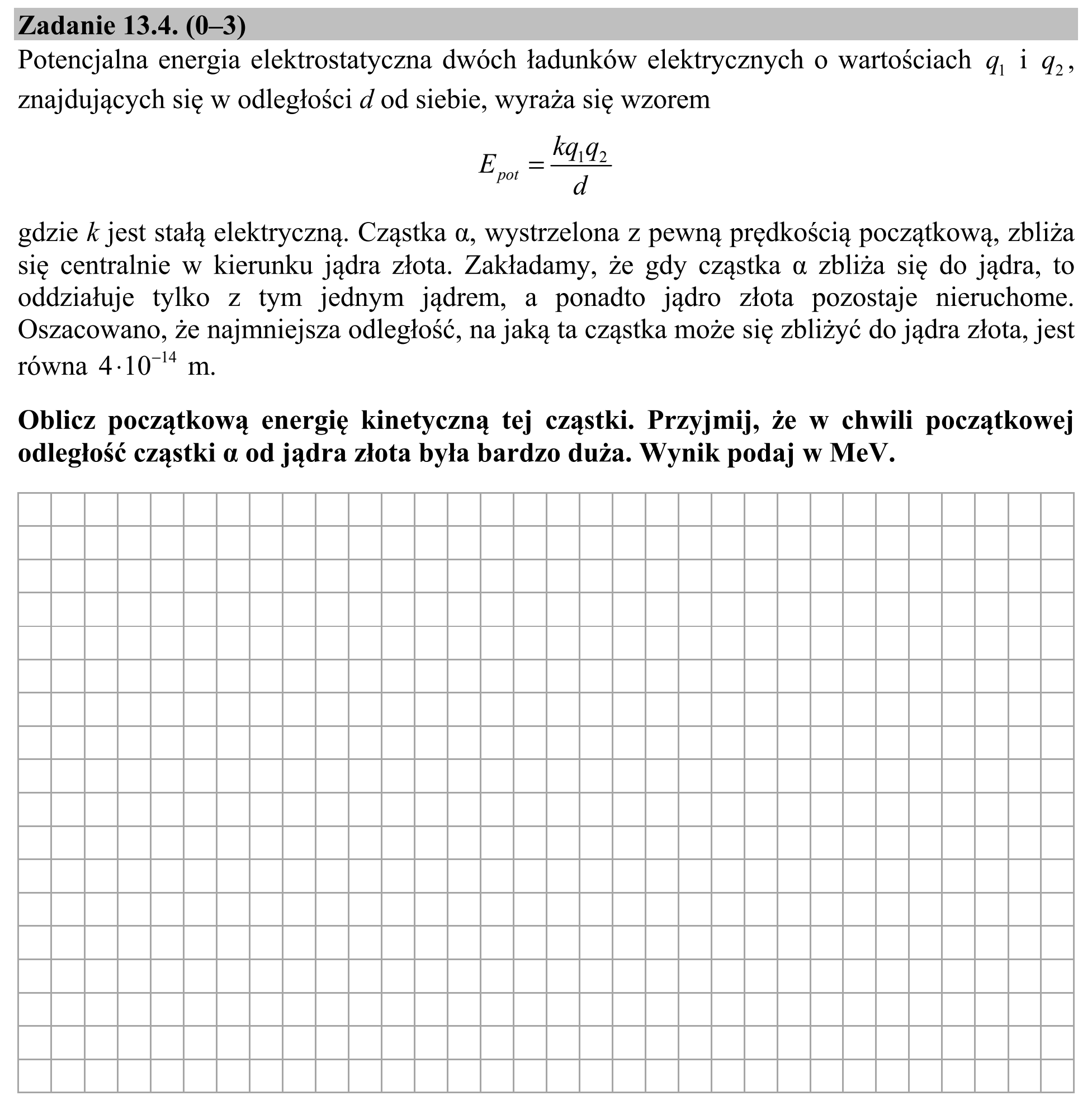 Matura, maj 2018, zadanie 13.4