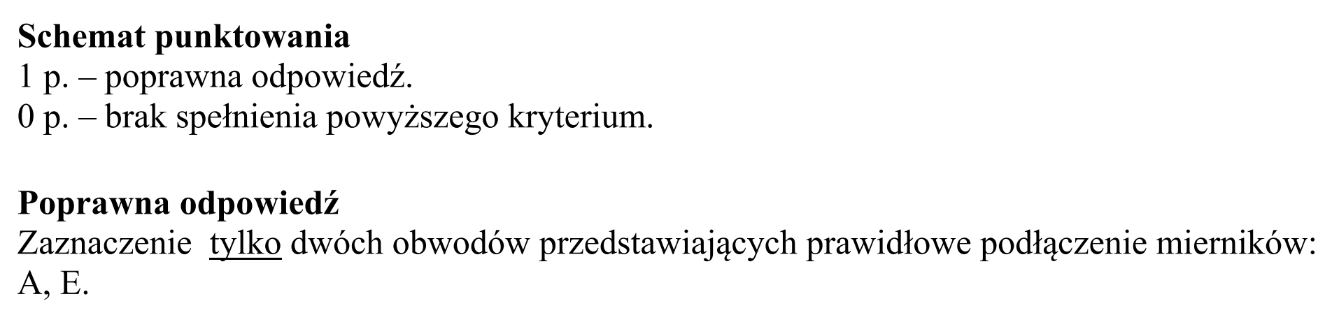 Matura, maj 2019, odpowiedź do zadania 11.1, fragment 2