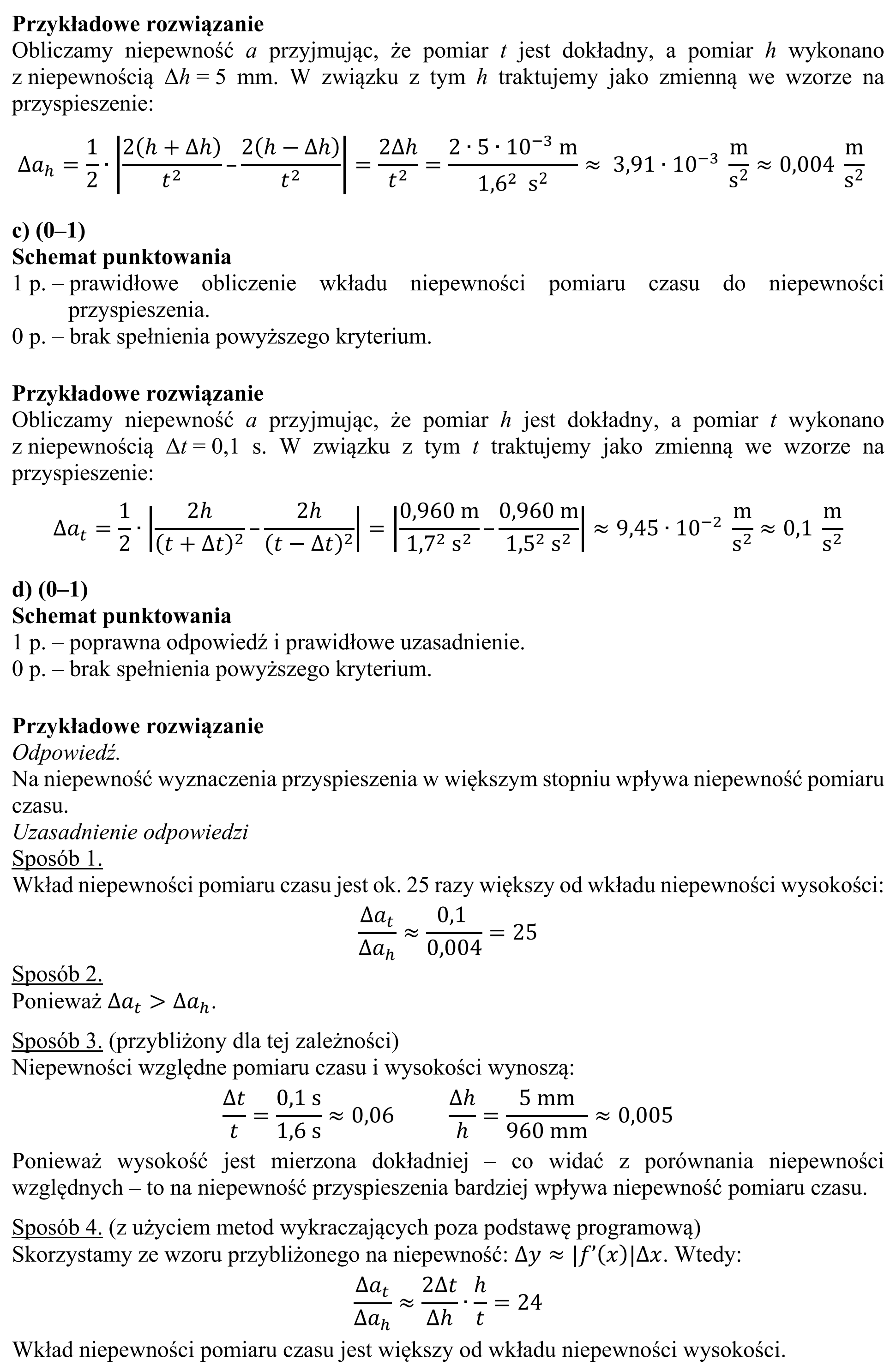 Matura, maj 2019, odpowiedź do zadania 3.2, fragment 2