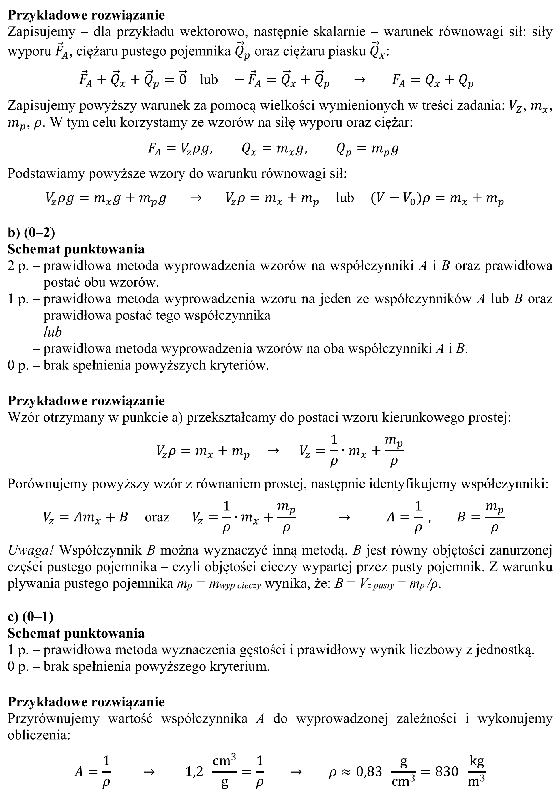 Matura, maj 2019, odpowiedź do zadania 6.2, fragment 2