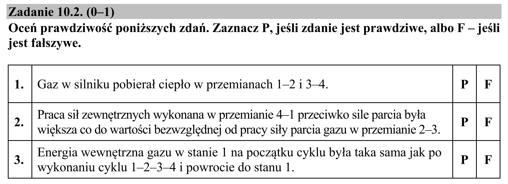 Matura, maj 2019, zadanie 10.2