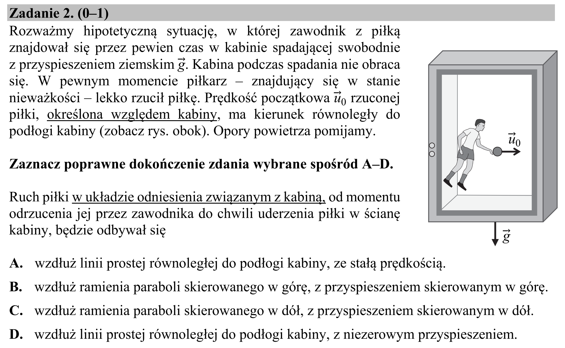 Matura, maj 2019, zadanie 2