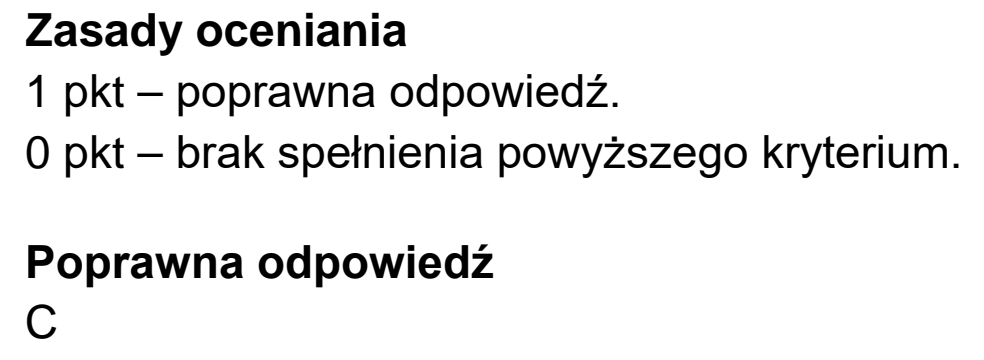 Matura, maj 2020, odpowiedź do zadania 11.2