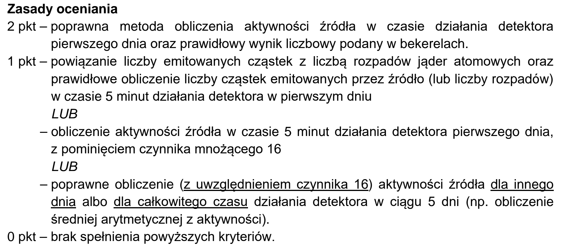 Matura, maj 2020, odpowiedź do zadania 11.3, fragment 1