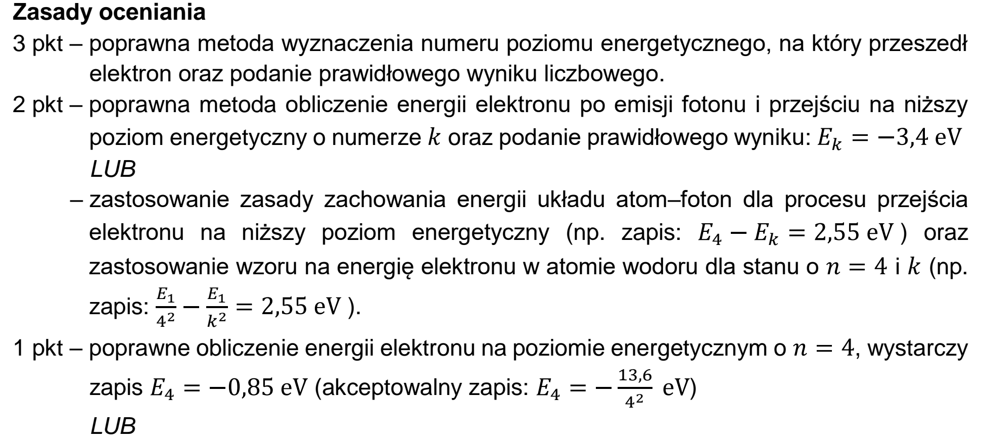 Matura, maj 2021, odpowiedź do zadania 9.2