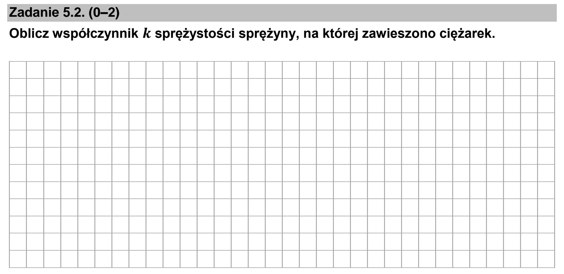 Matura, maj 2022, zadanie 5.2
