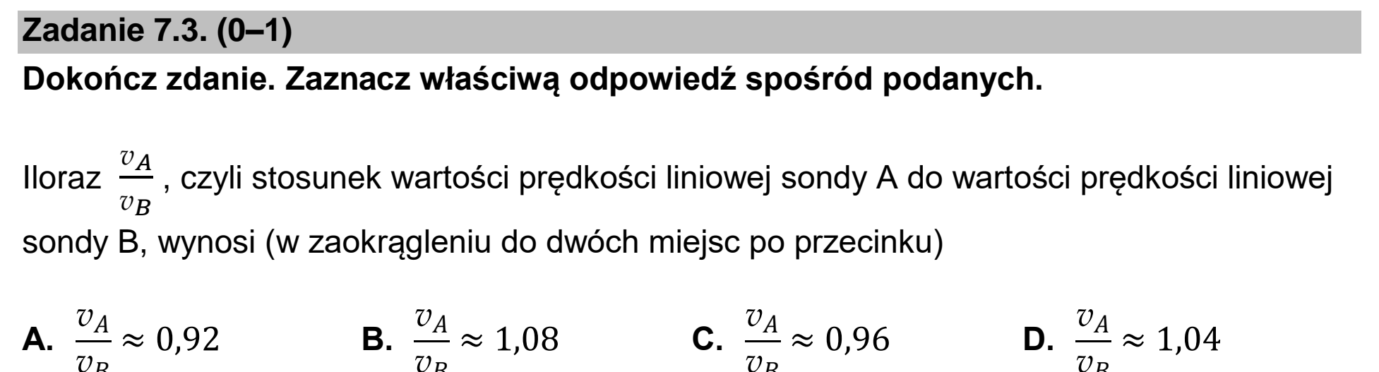 Matura, maj 2022, zadanie 7.3