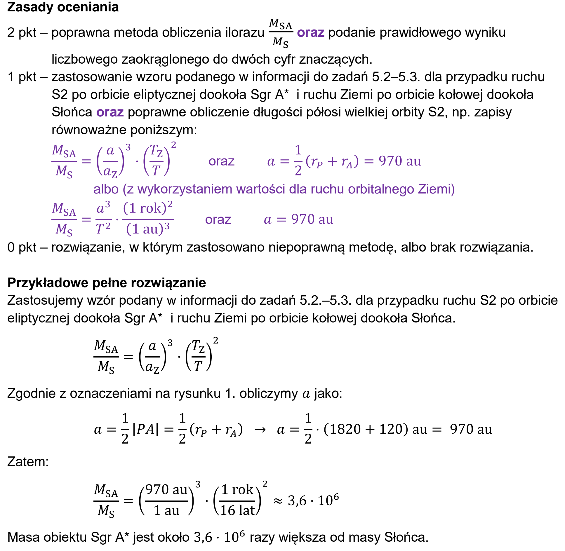 Matura, maj 2023, odpowiedź do zadania 5.2