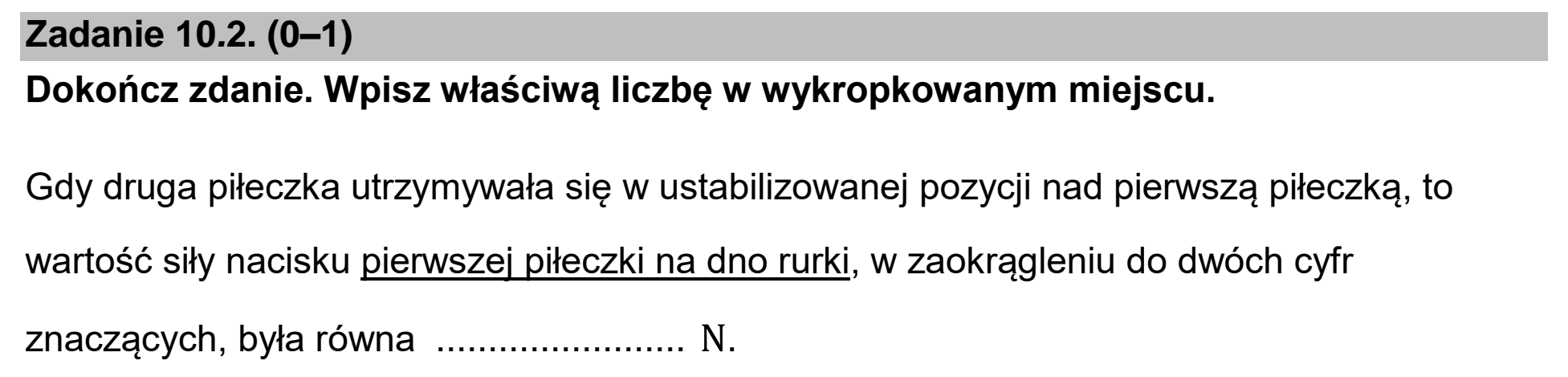 Matura, maj 2023, zadanie 10.2
