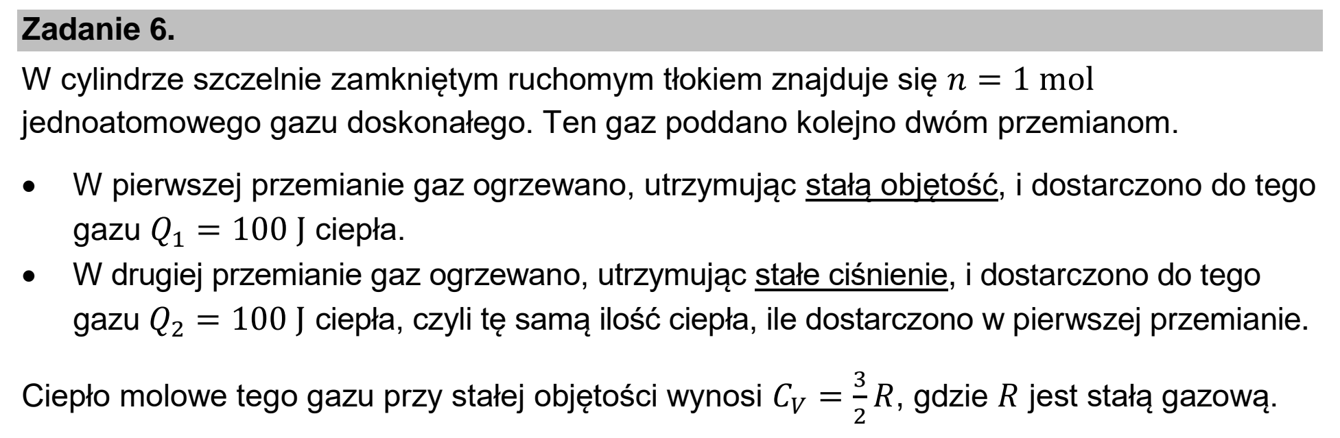 Matura, maj 2023, wstęp zadania 6